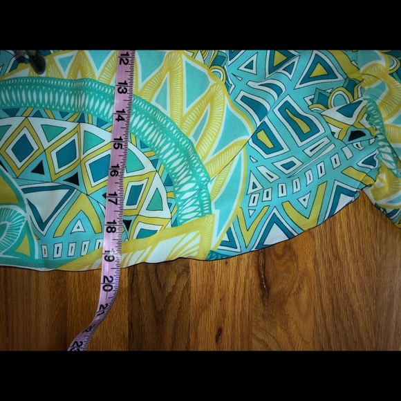 MSK maxi Dress NWT size 6 Teal - Picture 14 of 14